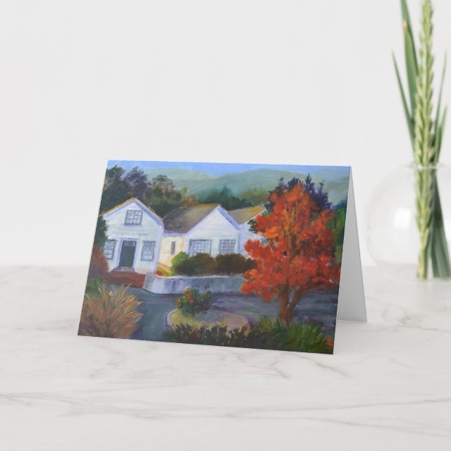 Pintar la tarjeta de felicitación de la ciudad (Anverso)