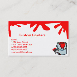 Pintar tarjetas de presentación