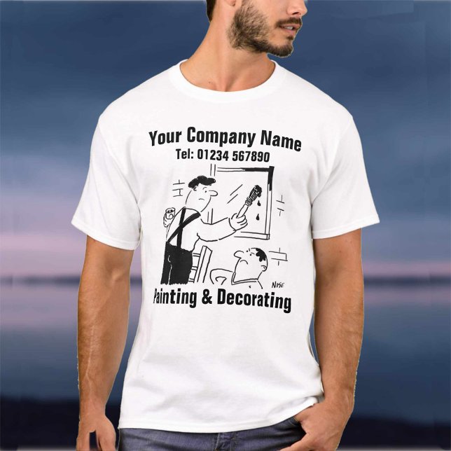 Pintar y decorar camiseta de servicios (Subido por el creador)
