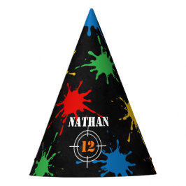 Pintball Boys Paint Splatter Gorra del partido de