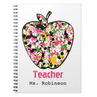 Pinte el cuaderno del profesor de Apple de la