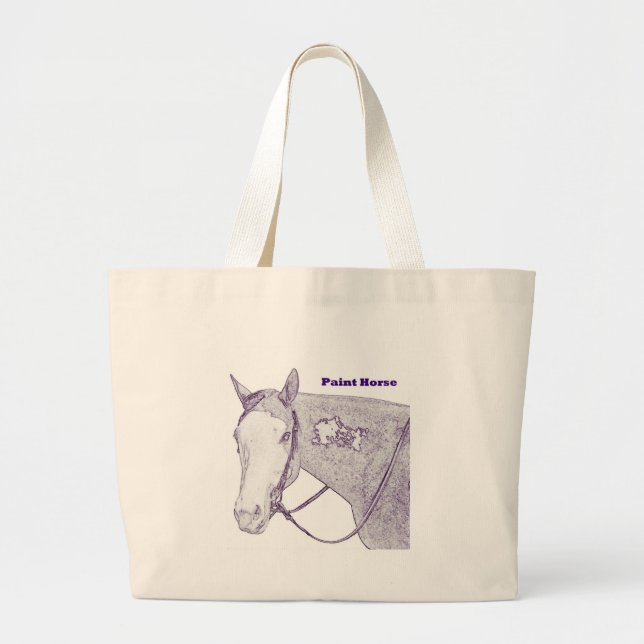 Pinte la bolsa de asas del caballo (Frente)