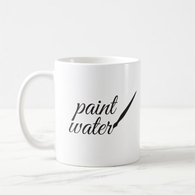 Pinte la taza del agua (Izquierda)