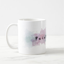 Pinte la taza del agua