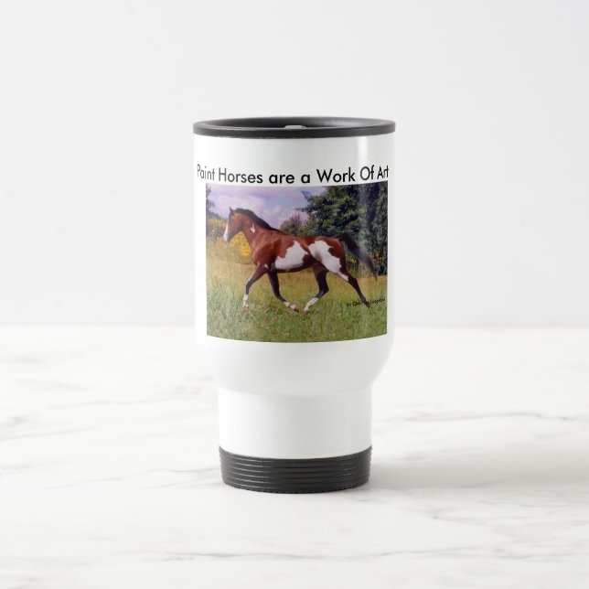 Pinte la taza el trotar del caballo (Centro)