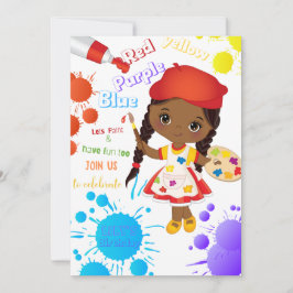 Pintemos diferentes invitaciones por cumpleaños (C