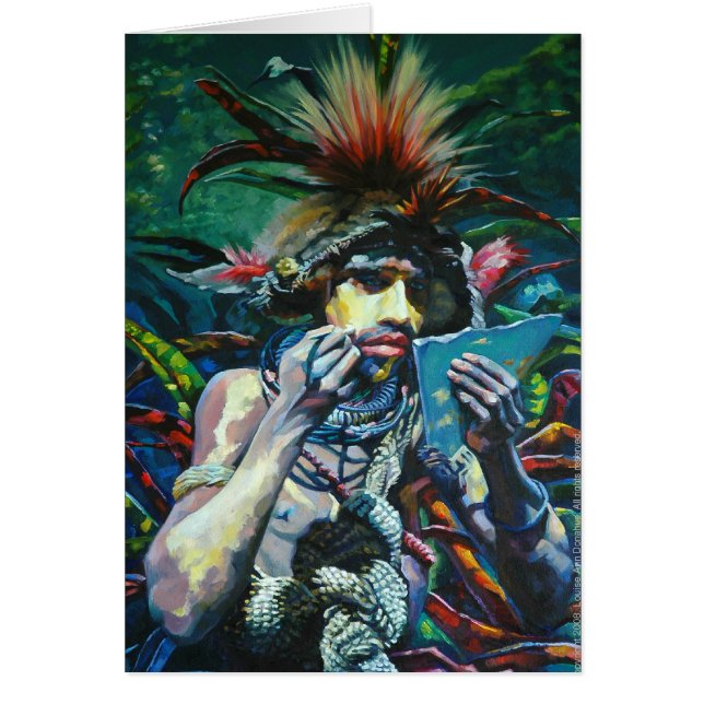 Pintor de la cara (Frente)