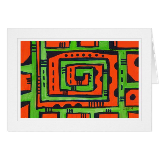 Pintura abstracta 01 (Anverso (Horizontal))