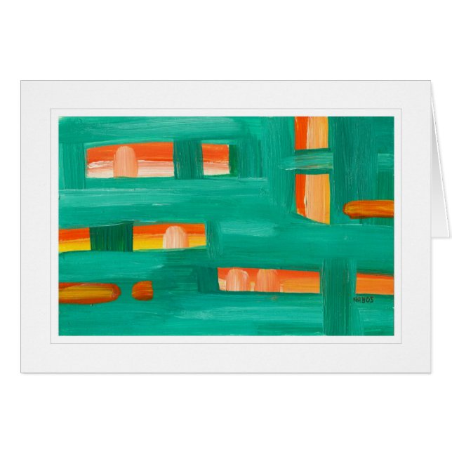 Pintura abstracta 02 (Anverso (Horizontal))