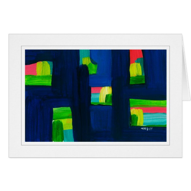 Pintura abstracta 03 (Anverso (Horizontal))