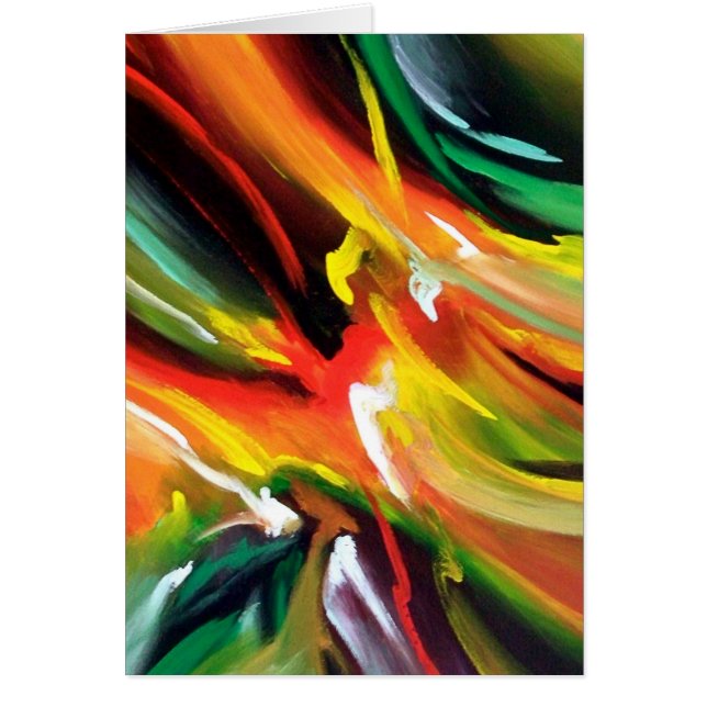Pintura abstracta de expresionismo (Frente)
