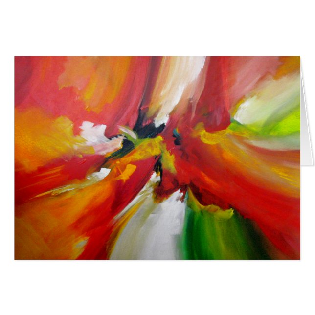 Pintura abstracta de expresionismo (Anverso (Horizontal))