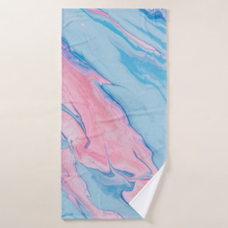 PINTURA ABSTRACTA DE FLUIDOS verde azulados Y ROJO