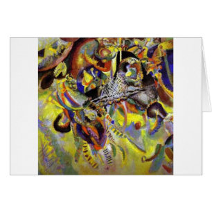 Pintura abstracta de la fiebre por Kandinsky