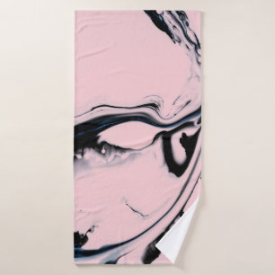 PINTURA ABSTRACTA DE ROPA NEGRA EN EL FONDO DE PAS