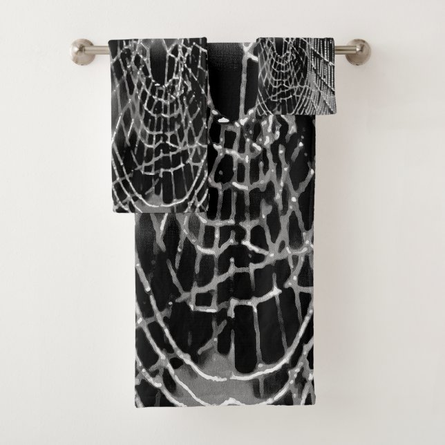 Pintura Abstracta De Un Cobarde Blanco Gris Sobre  (In situ)