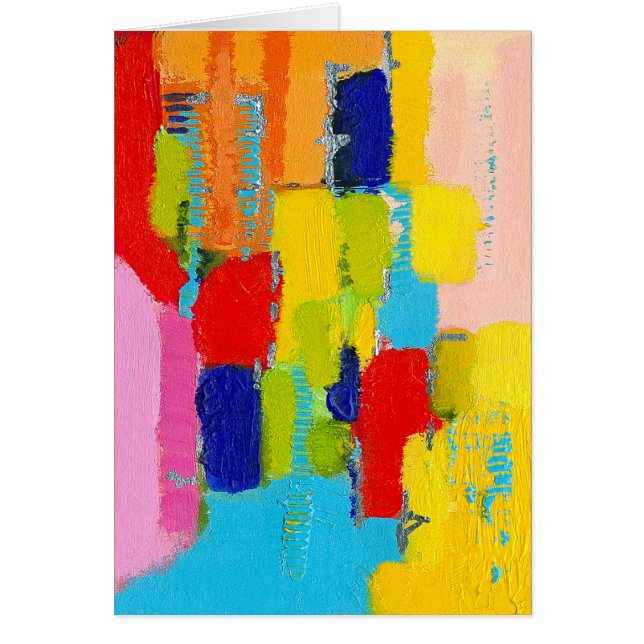 Pintura abstracta fantástica de Kris Taylor (Frente)