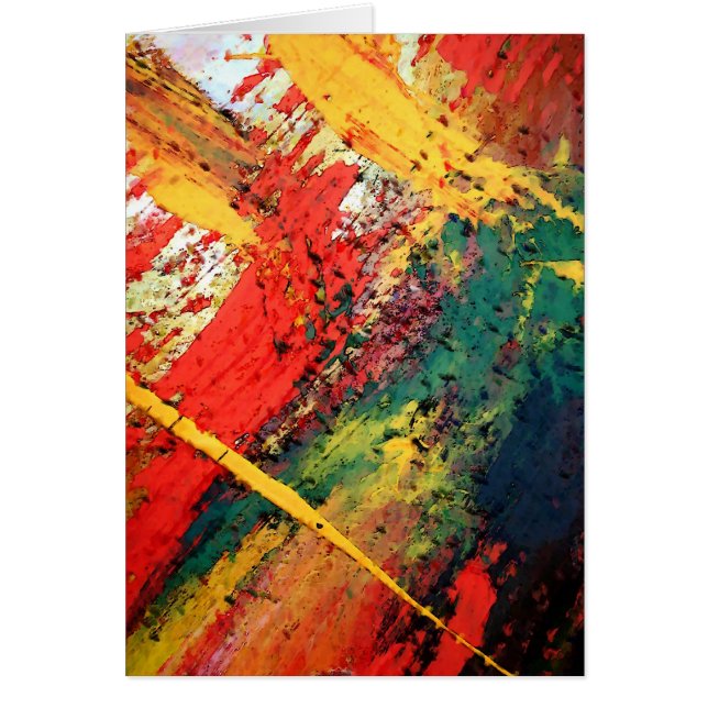 Pintura abstracta moderna (Frente)