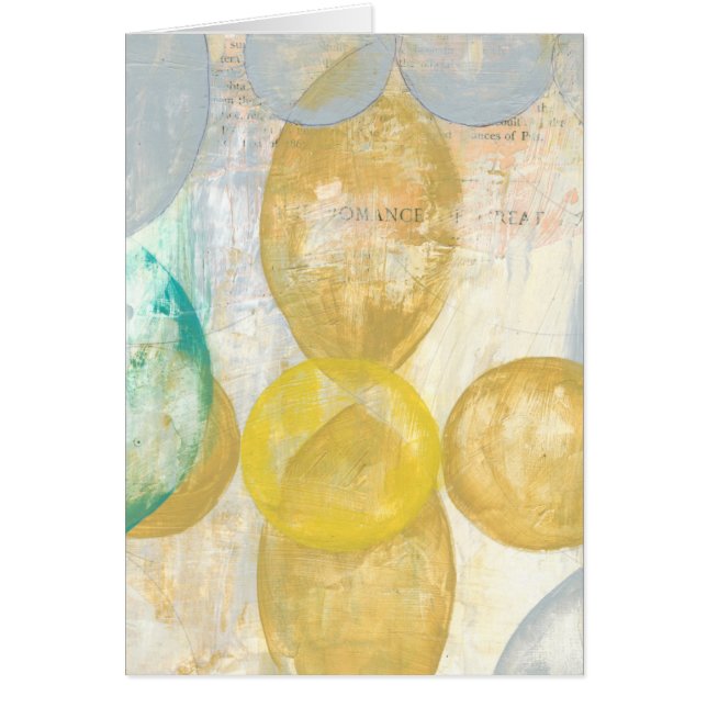 Pintura abstracta moderna en Newsprint (Frente)