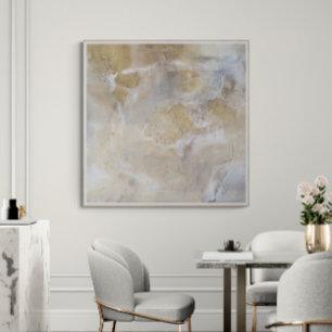 Pintura abstracta sobredimensionada en el arte de 