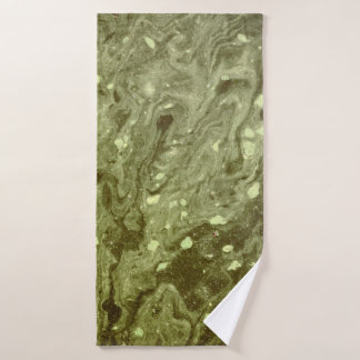 Pintura abstracta verde