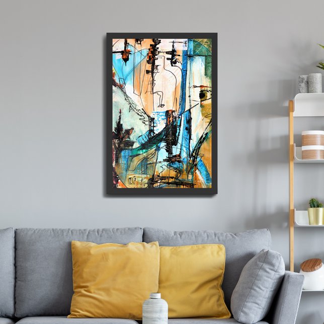 Pintura Acrílica Original Envuelta En Lienzo (Subido por el creador)