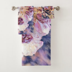 Pintura acuarela de un ba de cerezo morado