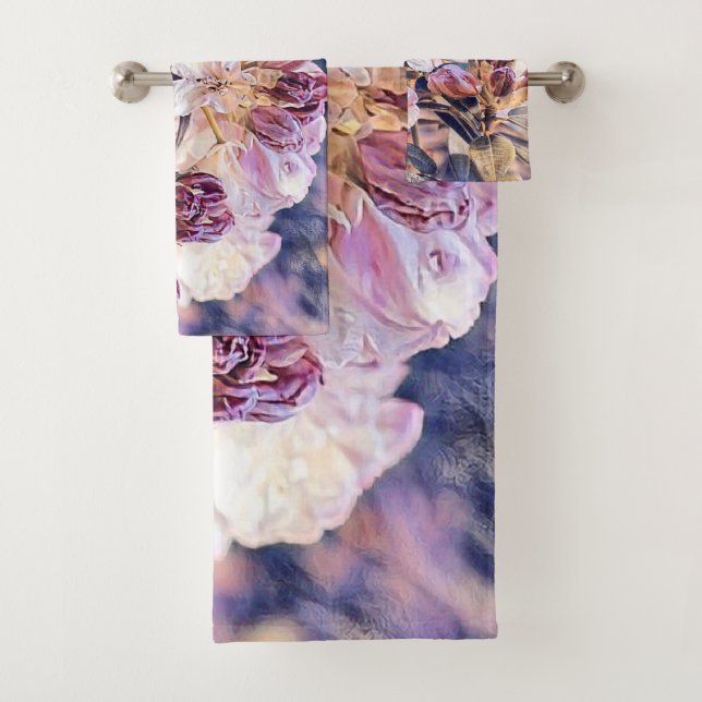 Pintura acuarela de un ba de cerezo morado (In situ)