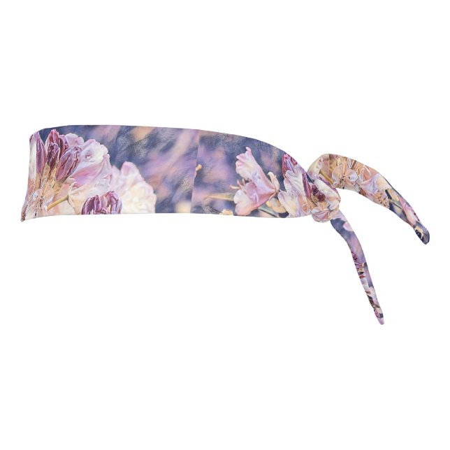 Pintura acuarela de una azeea violeta (Girar 90)