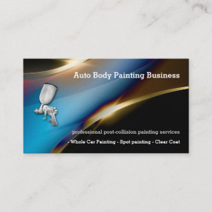 Pintura automática de cuerpo   Tarjeta profesional