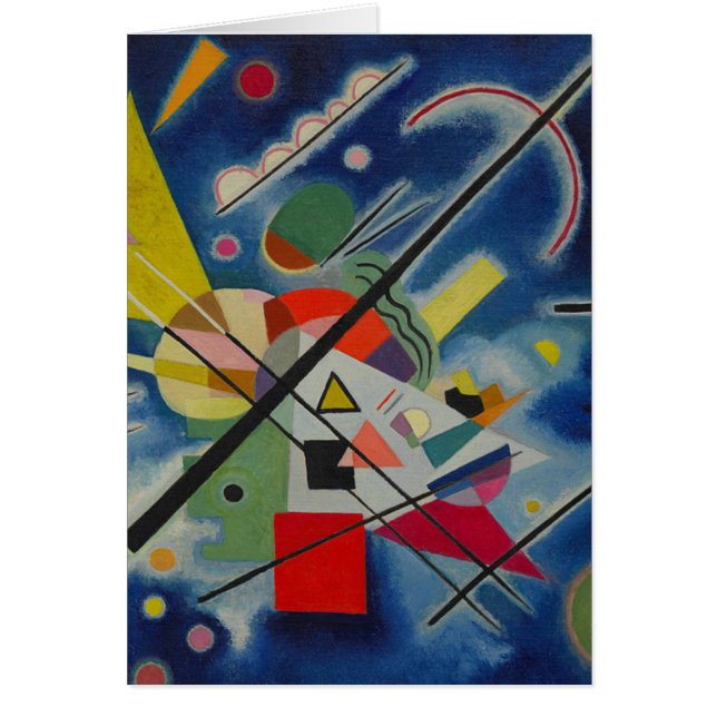 Pintura azul de Kandinsky (Frente)