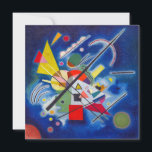 Pintura azul | Wassily Kandinsky |<br><div class="desc">Blue Painting es una pintura de 1921 de Wassily Kandinsky.</div>