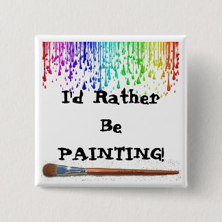 pintura bastante del botón