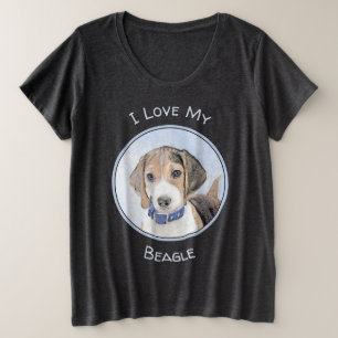 Pintura Beagle - Arte Perro Original Cuto