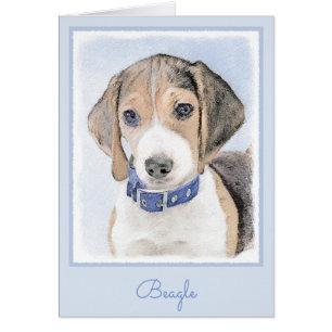 Pintura Beagle - Arte Perro Original Cuto