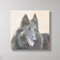 Pintura belga de tervuren - Arte típico de perro o