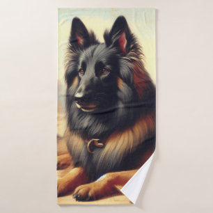 Pintura belga vintage de Tervuren