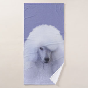 Pintura blanca de canapé estándar - Arte de perro