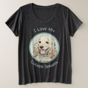 Pintura Buff de Cocker Spaniel - Arte Perro Origin