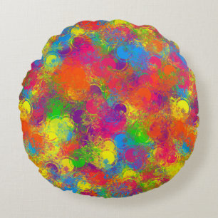 Pintura CKC Can Florals-16in Almohada redonda