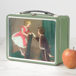 Pintura clásica vintage de niños victorianos