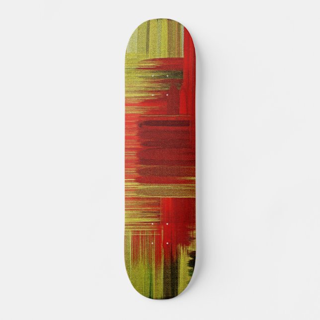 Pintura colorida Arte Skateboard (Anverso)