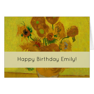 Pintura de 15 girasoles de Vincent Van Gogh