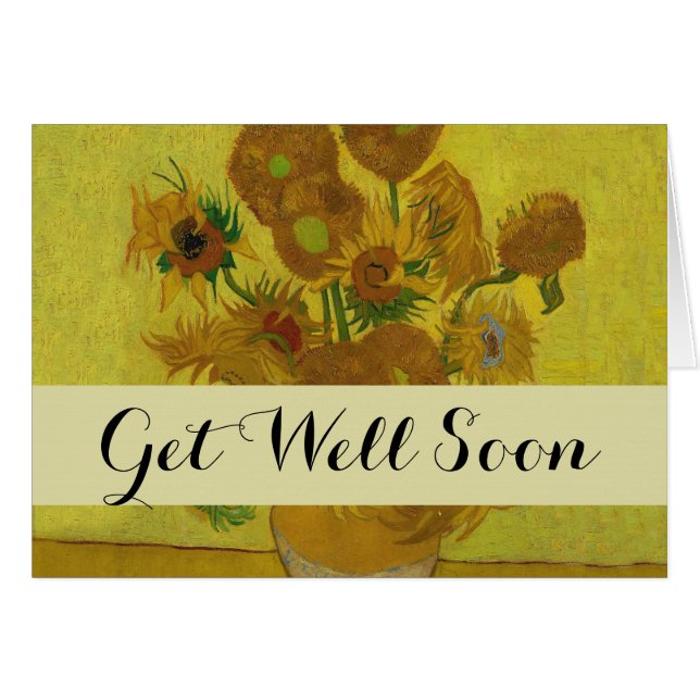 Pintura de 15 girasoles de Vincent Van Gogh (Anverso (Horizontal))
