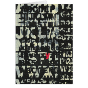 Pintura de alfabeto de Norman Wyatt