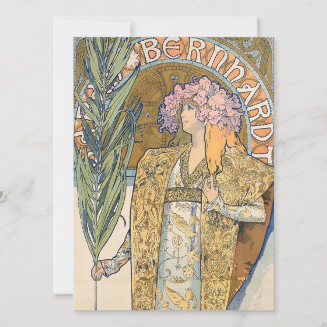 Pintura de Alphonse Mucha (Anverso)