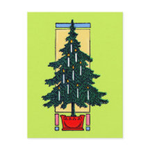 Pintura de árbol de Navidad