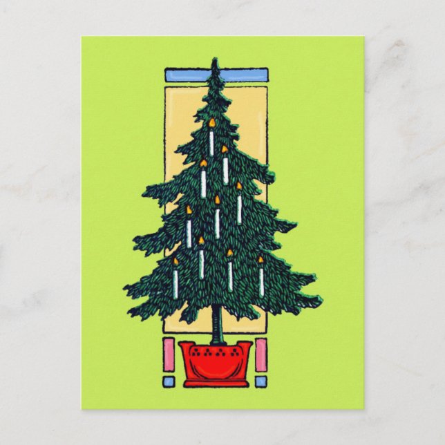 Pintura de árbol de Navidad (Anverso)