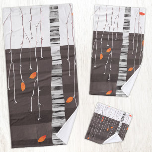 Pintura de árbol de paisaje invernal