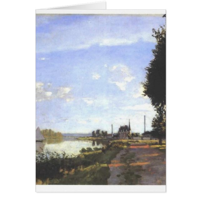 Pintura de Argenteuil - de Monet (Frente)